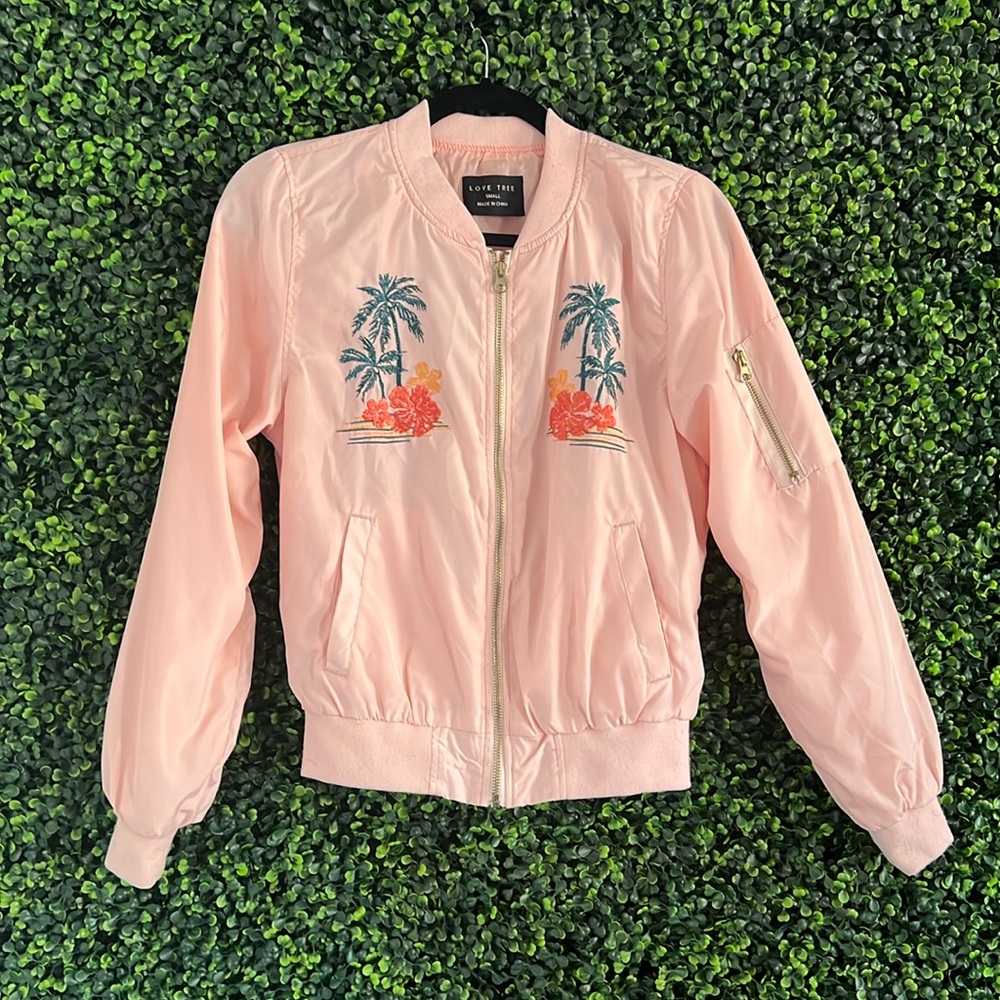 Love Tree | Aloha bomber jacket